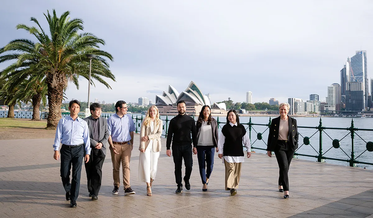 Euro-Center Team Photo on Bridge